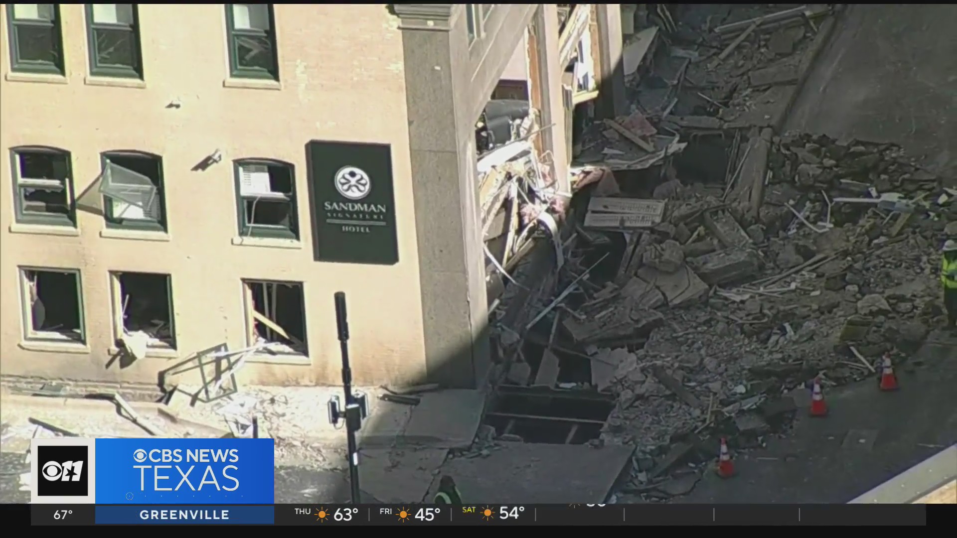 Officials Work Around The Clock To Determine Cause Of Hotel Explosion