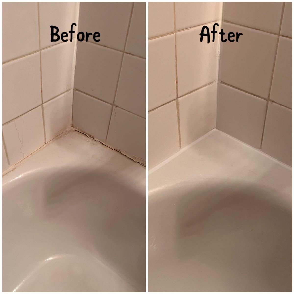 Here S A Little Before After Of A Tub Caulking Project I Recently   AA1mLYr5.img