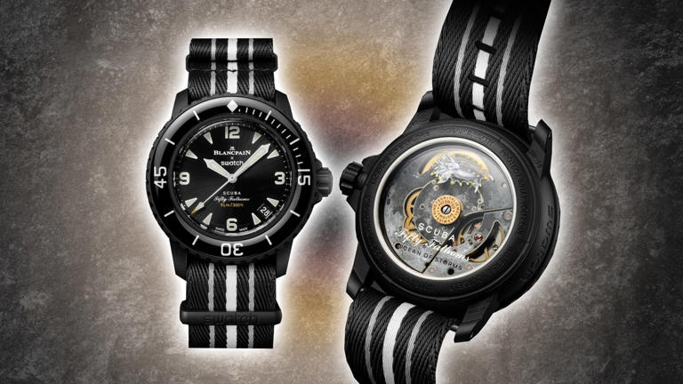 Swatch X Blancpain : voici la nouvelle montre de plongée Fifty Fathoms ...