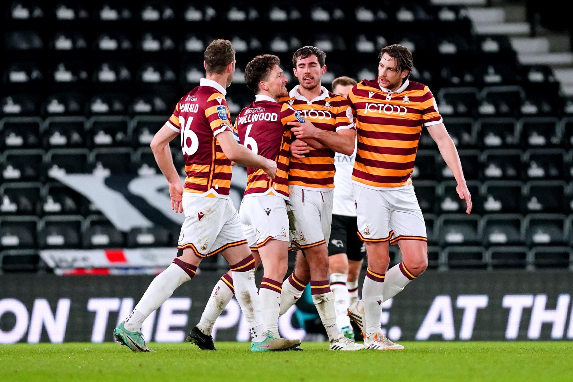 When Is EFL Trophy Quarter-final Draw As Bradford City Defender Reacts ...