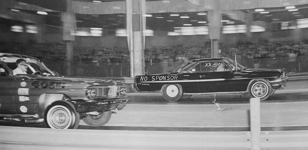 Back to the ‘60s: Indoor Vintage Drag Racing Was a Thing
