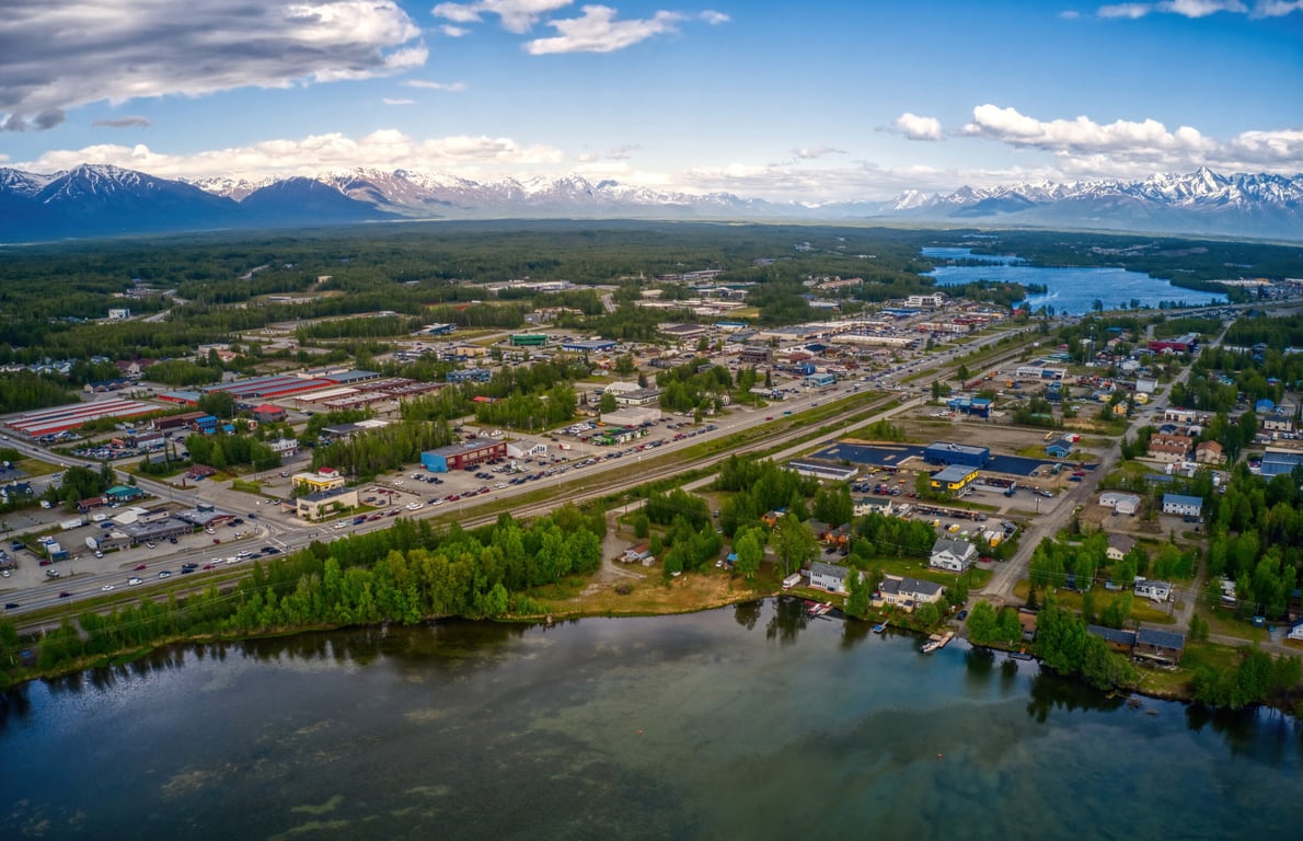 <p><strong>Population:</strong> <a href="https://www.census.gov/quickfacts/fact/table/wasillacityalaska/PST045222" rel="noopener">9,700</a> as of 2022</p> <p>Wasilla is a good example of the local joke, “The best thing about it is that it’s only 20 minutes from Alaska.” Enormous expansion of retail and housing development completely changed the face of this once-quiet town over the past couple of decades. Even so, Wasilla still has moose, bears and other wildlife within its (increasingly long) city limits.</p> <p>As noted earlier, the region has seen noticeable growth in medical testing facilities, and its hospital has been nationally recognized in terms of stroke and cardiovascular care. If you can’t get the treatment you need, Anchorage is only about 40 miles away.</p> <p>Fishing, boating, hiking, snowmachining and a <a href="https://skeetawk.com/" rel="noopener">small ski resort</a> keep outdoorsy types busy. There’s a good library system and a thriving community theater that does some fairly adventurous programs in addition to family favorites.</p> <p><a href="https://www.moneytalksnews.com/slideshows/shopping-mistakes-that-cost-you-money-at-warehouse-stores/">Related: 10 Mistakes That Cost You Money at Warehouse Stores</a></p>