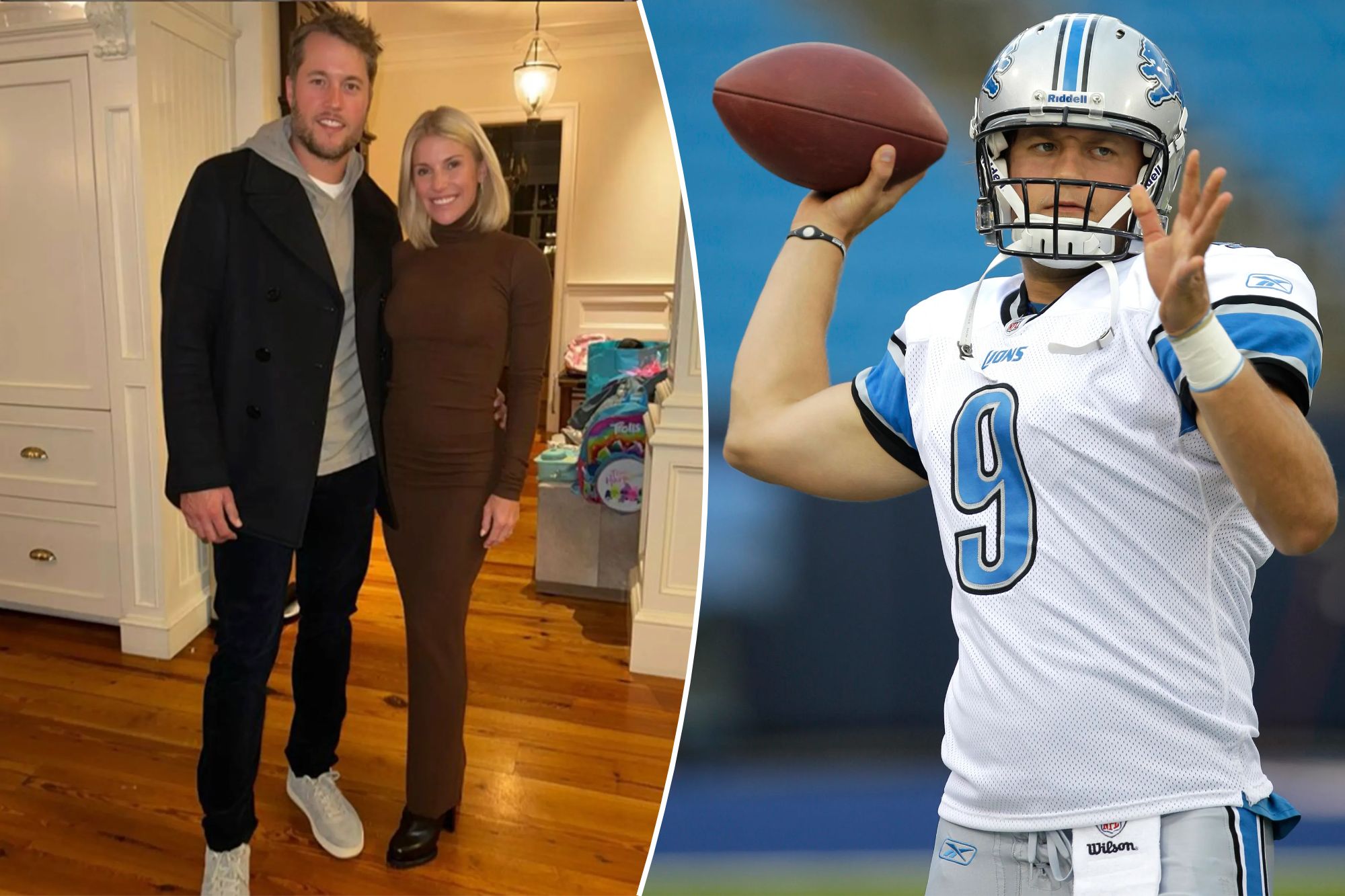 Matthew Stafford’s Wife, Kelly, Slams ‘sad’ Lions Fan Over Jersey Ban ...