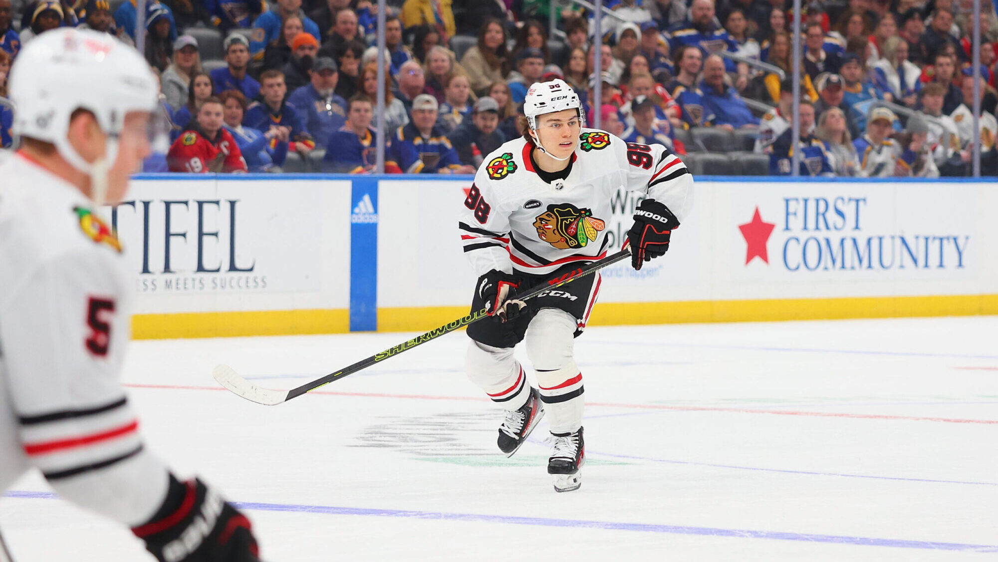 Blackhawks’ Star Center Connor Bedard Undergoes Surgery To Repair Jaw ...