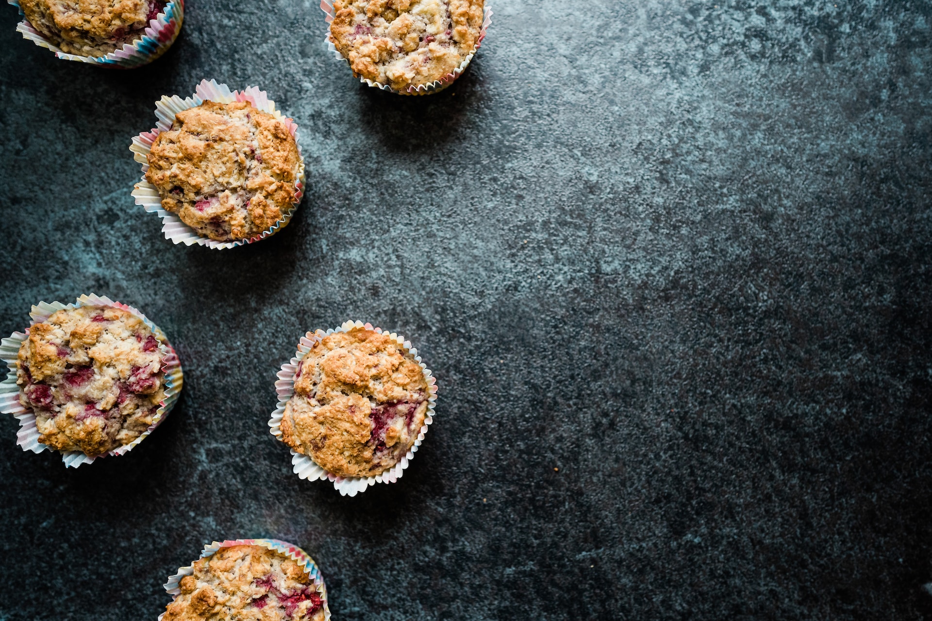 For a quick muffin recipe, just grab a mug and mix 1/4 cup of flour, 2 tablespoons of sugar, 1/4 teaspoon of baking powder, 3 tablespoons of milk, 1 tablespoon of melted butter, a handful of raspberries, and white chocolate chips. Microwave for 1-2 minutes and you'll end up with a fruity, chocolatey muffin you won't believe came out of the microwave.