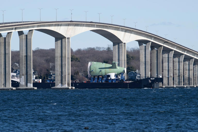 First Look At Columbia Missile Submarine's X-Shaped Stern