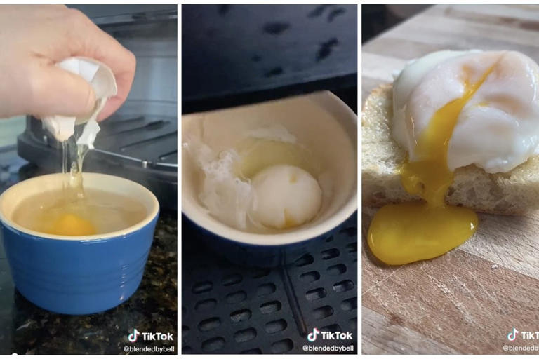 Here’s How to Make a Poached Egg in the Air Fryer