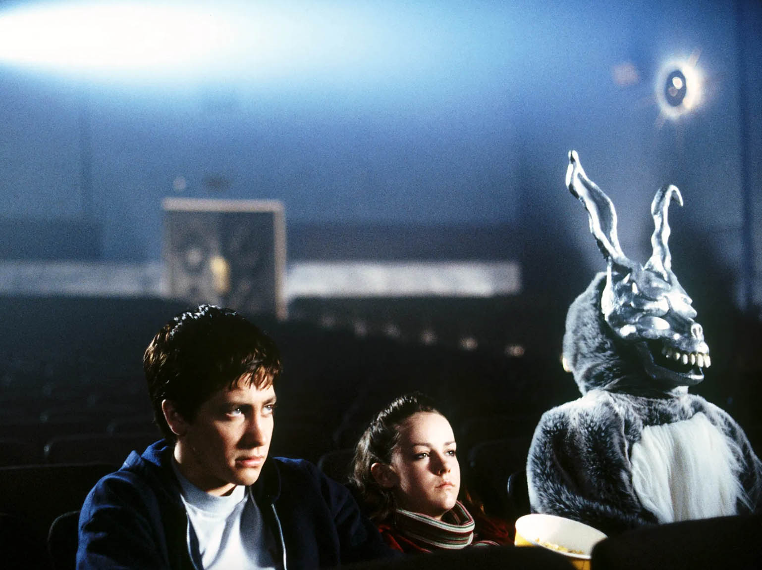 <p>Is there a more perfect song to sum up <em>Donnie Darko</em> than this Tears For Fears banger? If this film's underlying statement is "nothing matters and everything is inevitable" then the song that has this chorus:</p>    <blockquote>And I find it kind of funny<br> I find it kind of sad<br> The dreams in which I'm dying are the best I've ever had</blockquote>  <p>is the perfect way to send the audience out of the theater.</p>