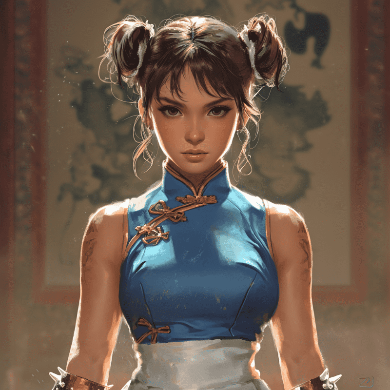 ¿cómo Se Vería Chun Li De Street Fighter En La Vida Real Según La Iaemk 3951