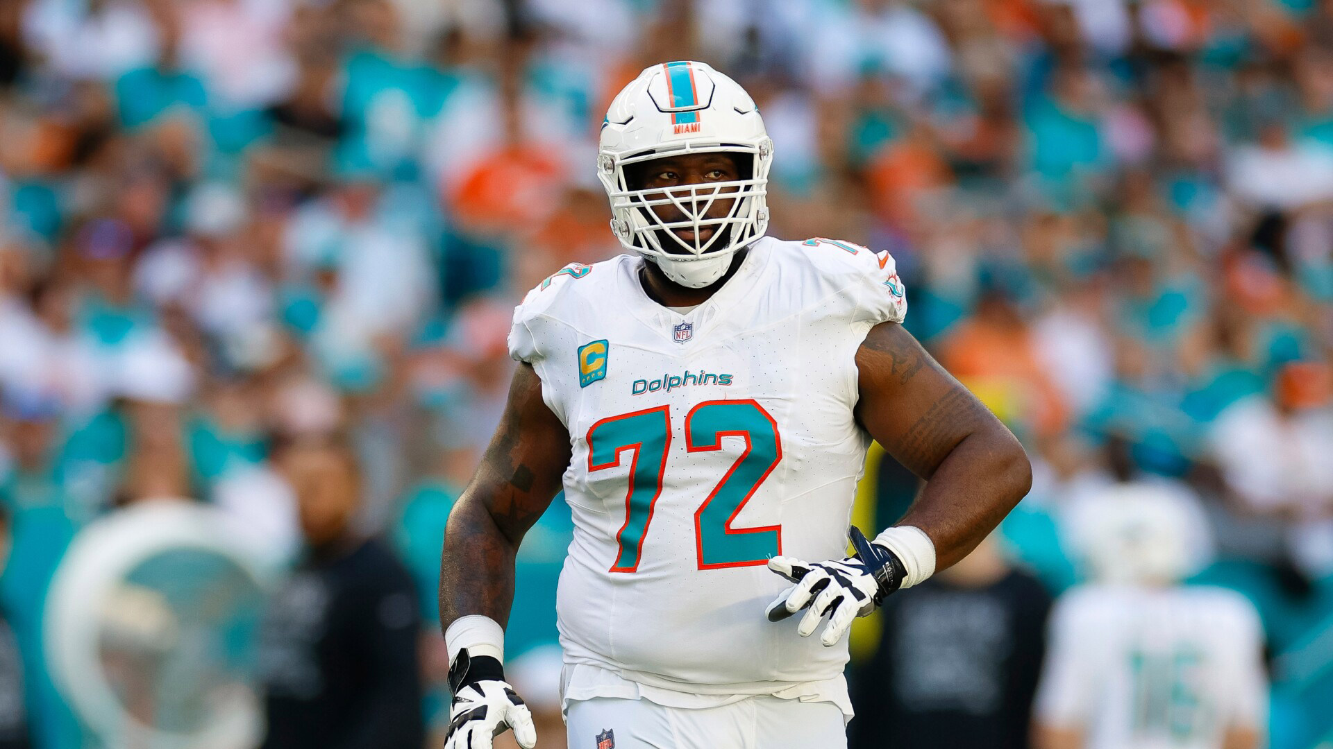 Terron Armstead back at practice for Dolphins