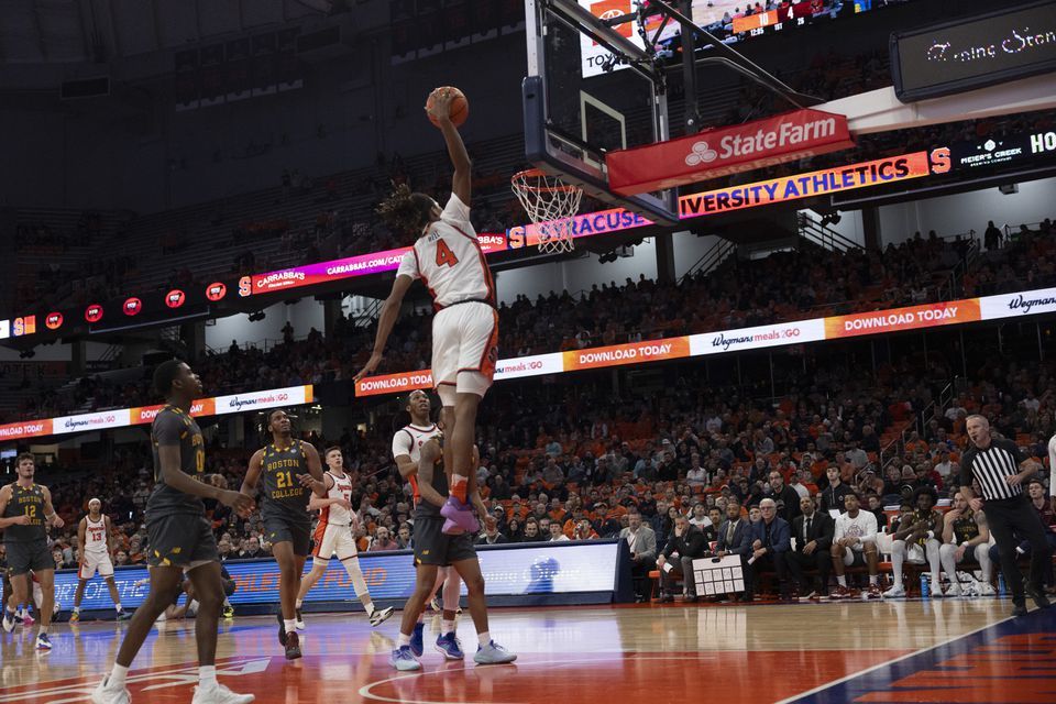 Maliq Brown, Chris Bell And Free Throws Boost Syracuse Over Boston ...