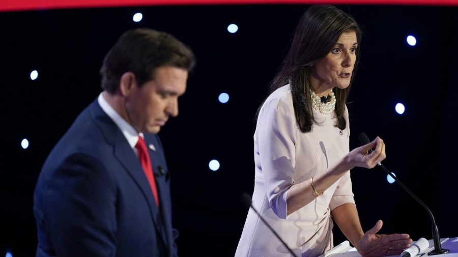 DeSantis, Haley Spar In Heated CNN Debate, As Trump Fields Iowa Town ...