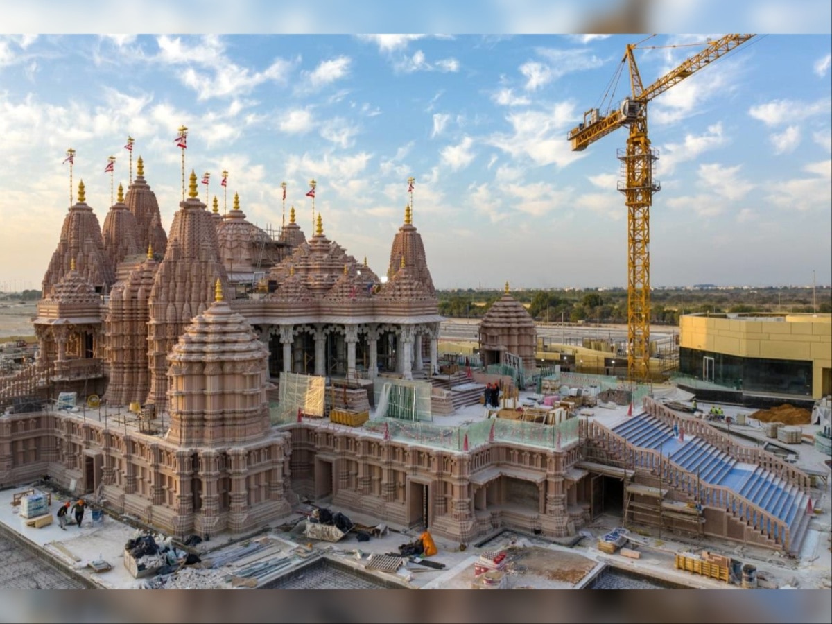 Abu Dhabi Gears Up To Welcome PM Modi For 1st Hindu Temple S Inauguration   AA1mMOZ2.img