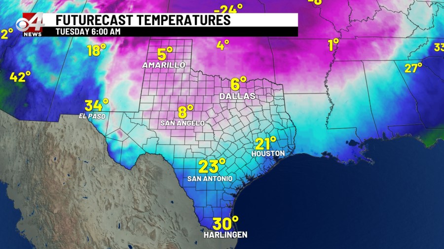 Valley Forecasted To Freeze Next Week Along With Most Of Texas   AA1mMPBH.img