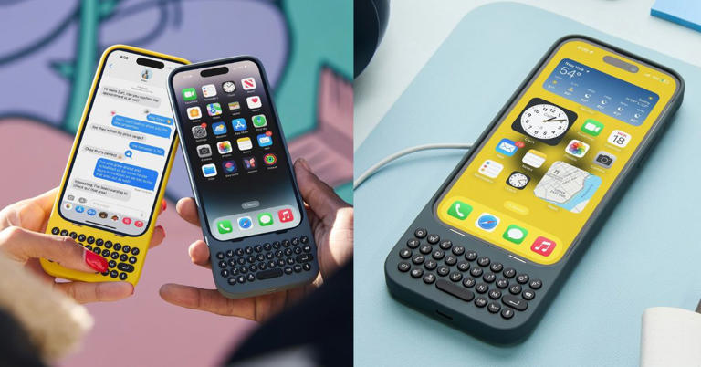 把iPhone變成黑莓機？英國品牌 clicks 推出鍵盤手機殼，不需要充電、裝上就能重溫實體打字快感