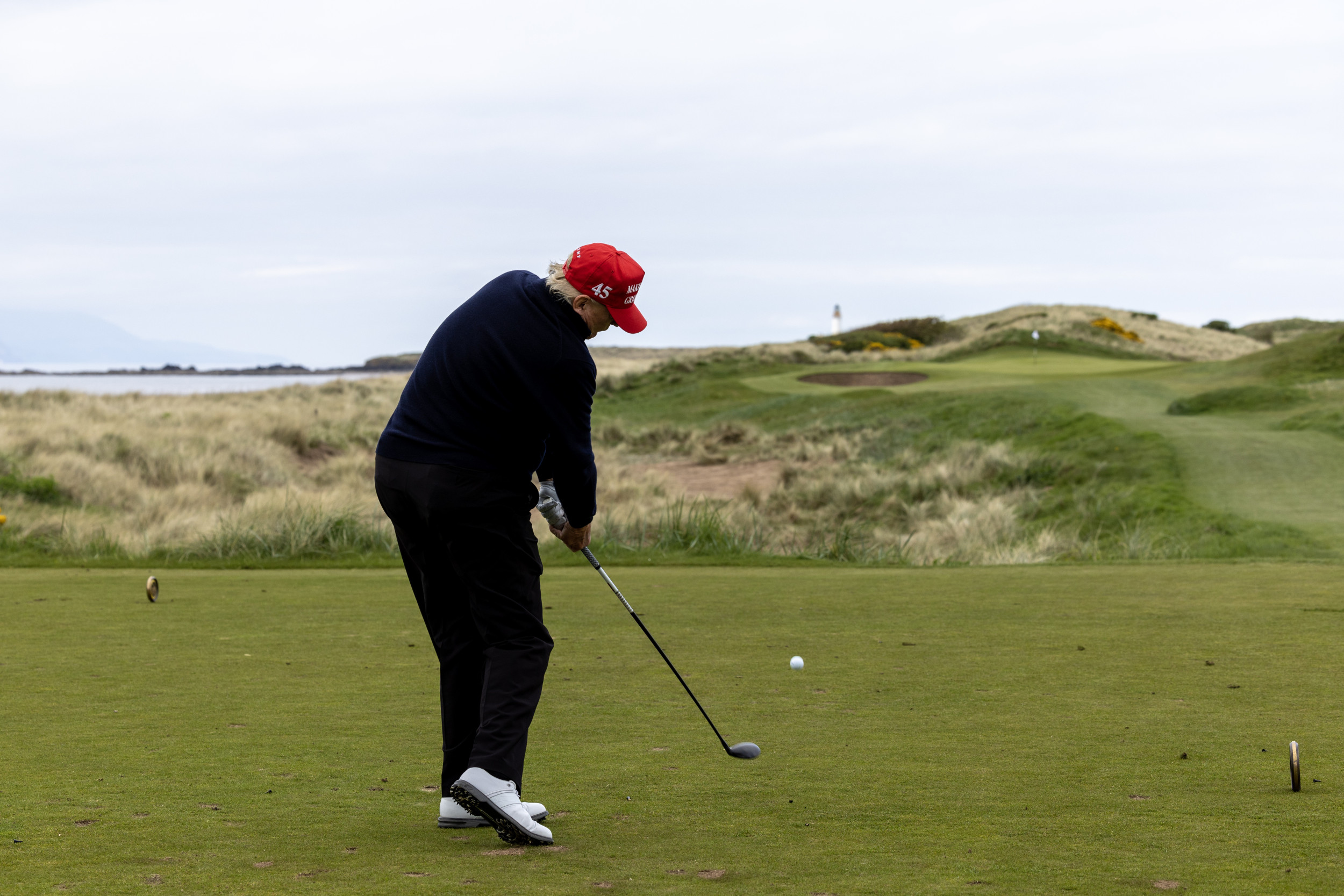 donald trump's scotland golf course gives him new financial headache