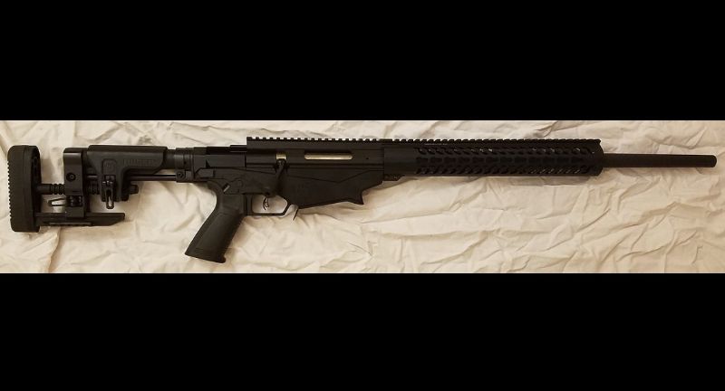 <p>The Ruger Precision Rifle is a bolt-action precision rifle designed for long-range shooting. Known for its modularity, adjustable stock, and free-floated barrel, it offers exceptional accuracy and is popular among precision shooters and hunters pursuing game at extended distances.</p>