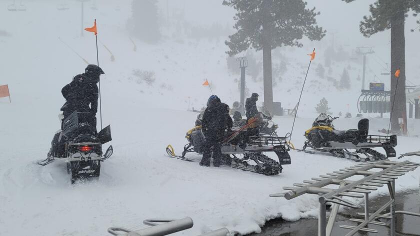 weekend storm dumps more snow on tahoe area, travel to the area discouraged