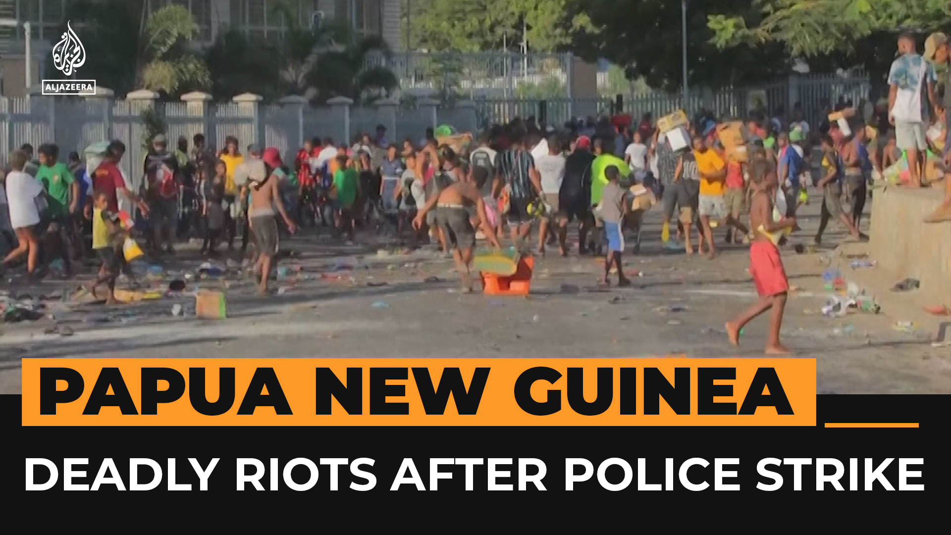 Deadly Riots In Papua New Guinea After Police Strike   AA1mNRBU.img