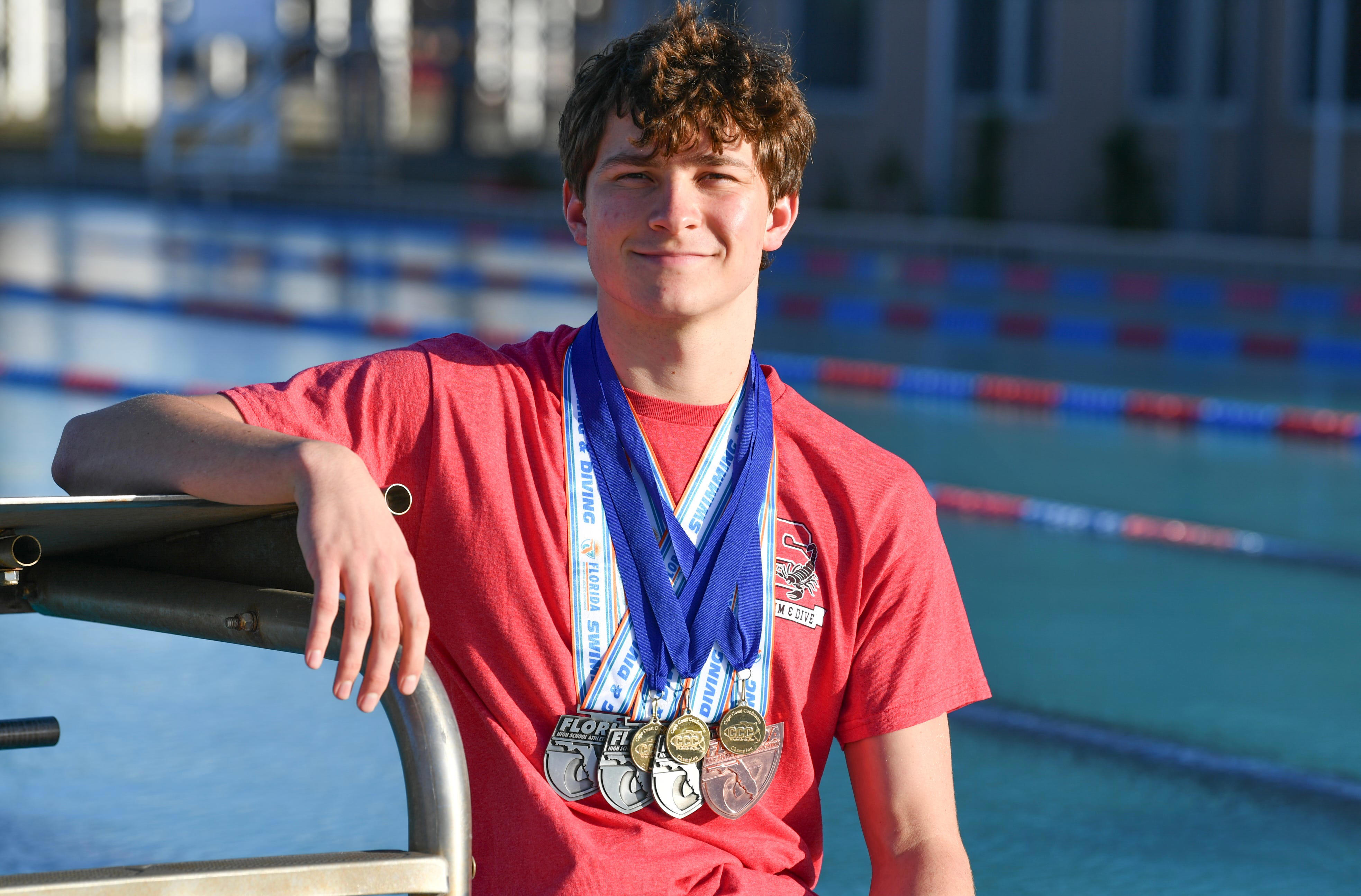 Satellite's Gavin Schumacher leads 2023 All-Space Coast boys swimming