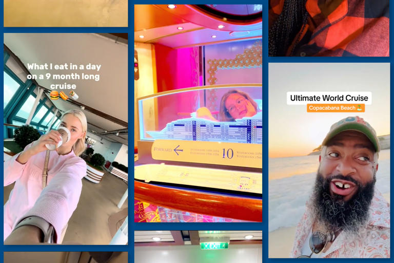 Meet the ‘cast’ of the 9-month cruise that’s taking over TikTok 