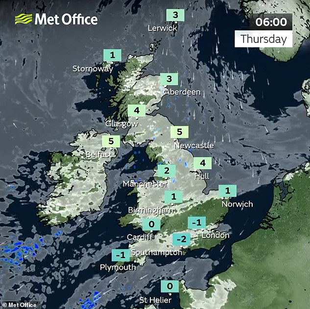 Maps Show Arctic Blast Will Sweep Britain With 'substantial' Snow