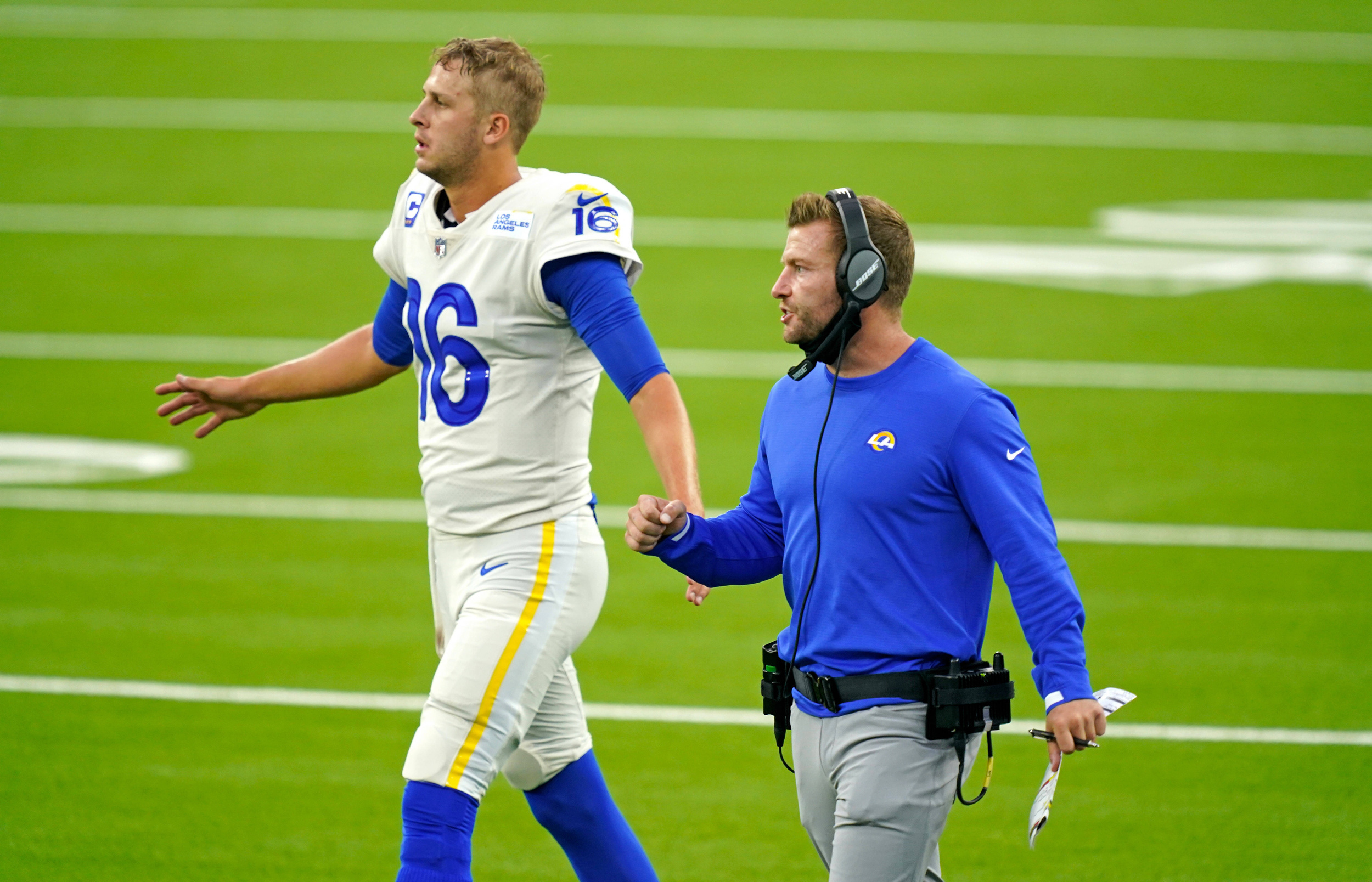 rams' sean mcvay repeats regrets about lions' jared goff
