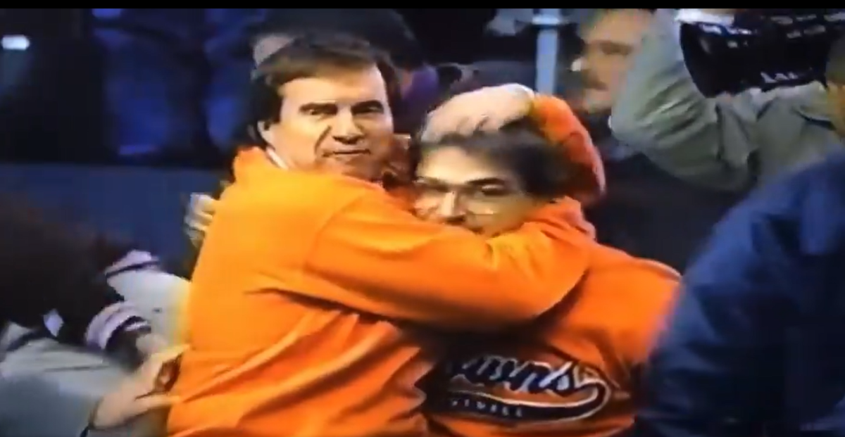 Old Video Of Bill Belichick, Nick Saban Celebrating Together Goes Viral