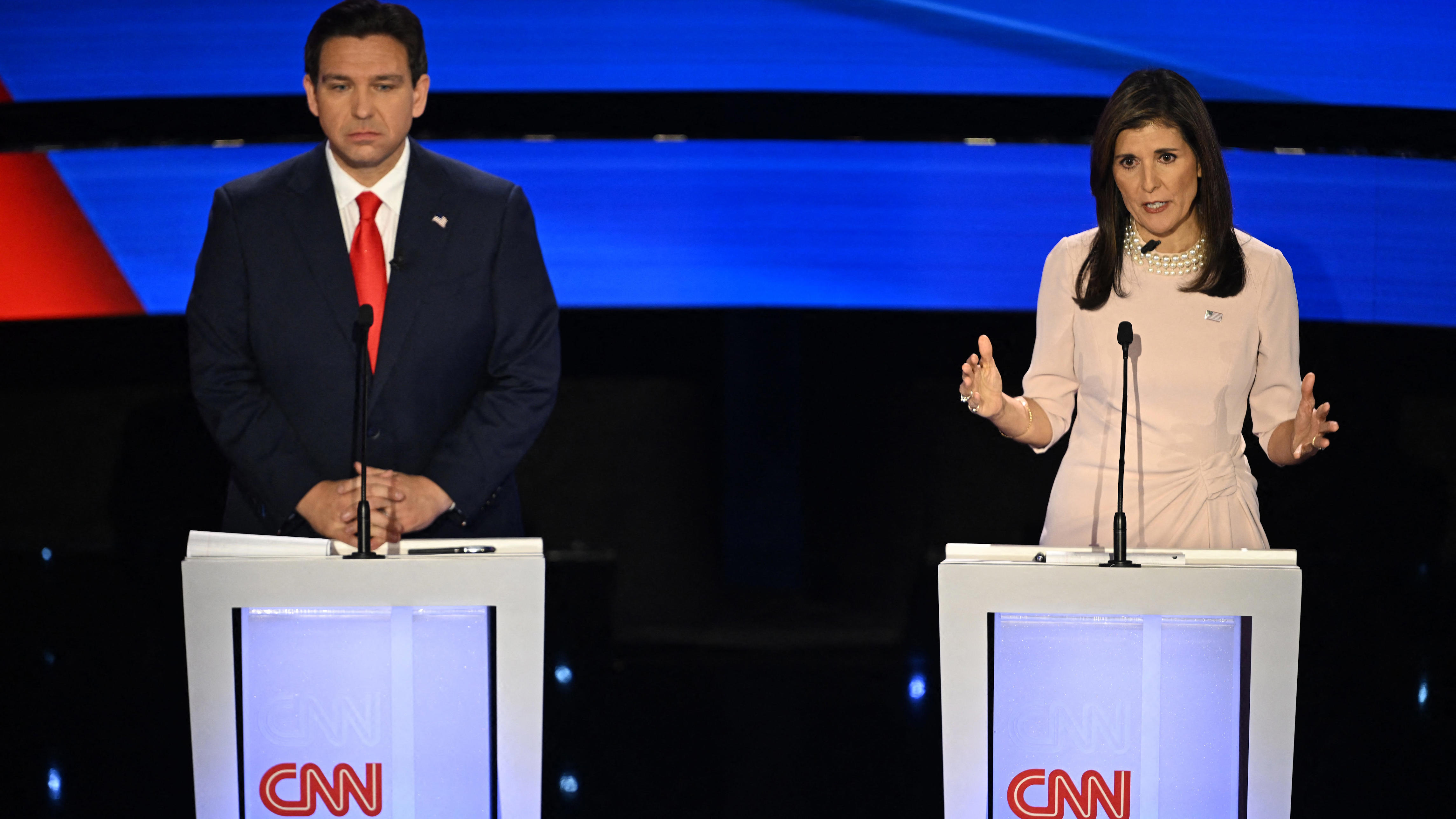 Nikki Haley, Ron DeSantis Debate Immigration Policies During GOP ...