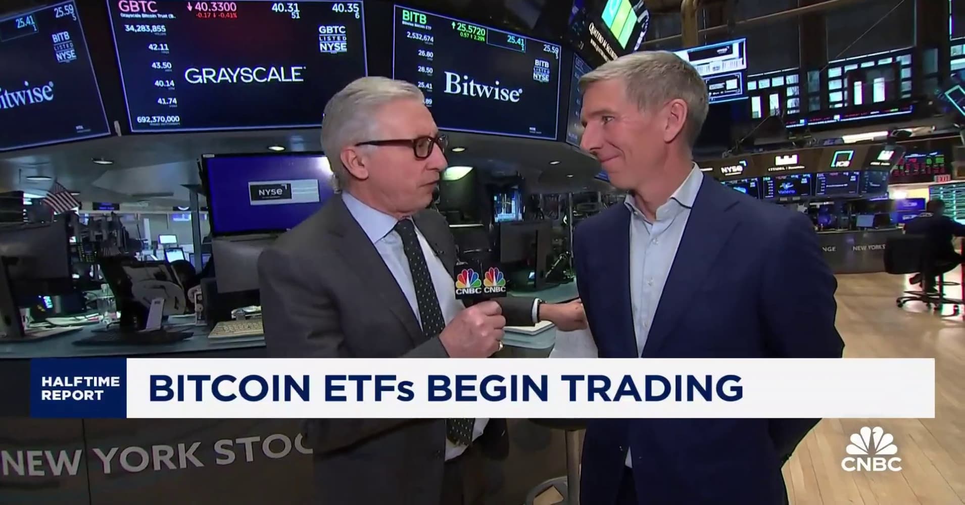 Bitcoin ETFs Begin Trading