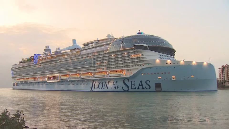 Icon Of The Seas: World's Largest Cruise Ship Arrives In Florida