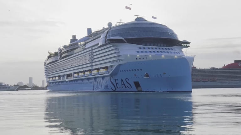 Icon Of The Seas: World’s Largest Cruise Ship Arrives In Florida