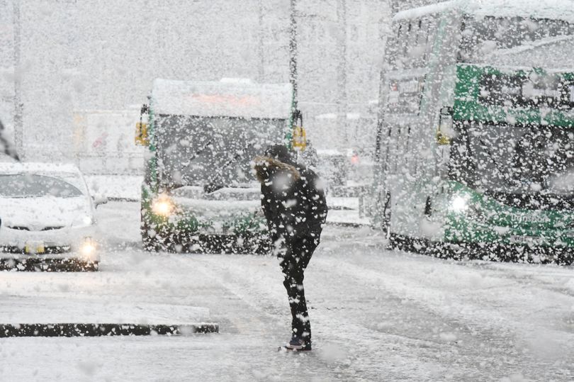 new seven-day cold weather alert issued warning of widespread disruptive snow