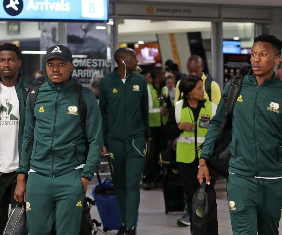 watch: bafana bafana depart sa for afcon 2023 