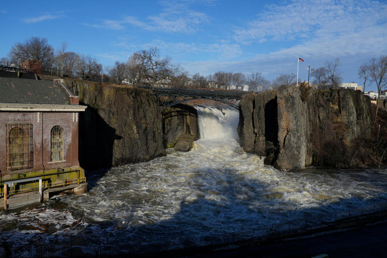 The Paterson Great Falls National Historical Park in Paterson, NJ on Thursday Jan. 11, 2024.