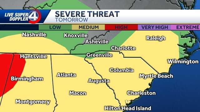 strong winds, severe storms possible friday: here's the latest timing