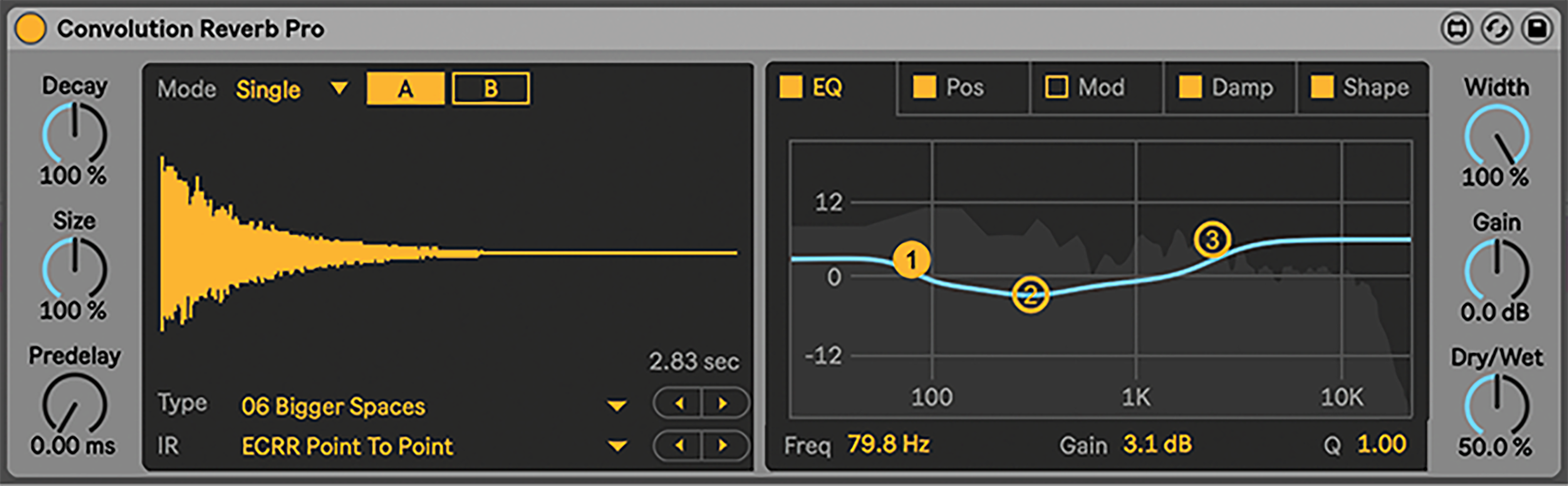 Orange sector slowed reverb. Convolution Reverb. Ableton convolution Reverb. Convolution VST. Reverb Ableton Live.