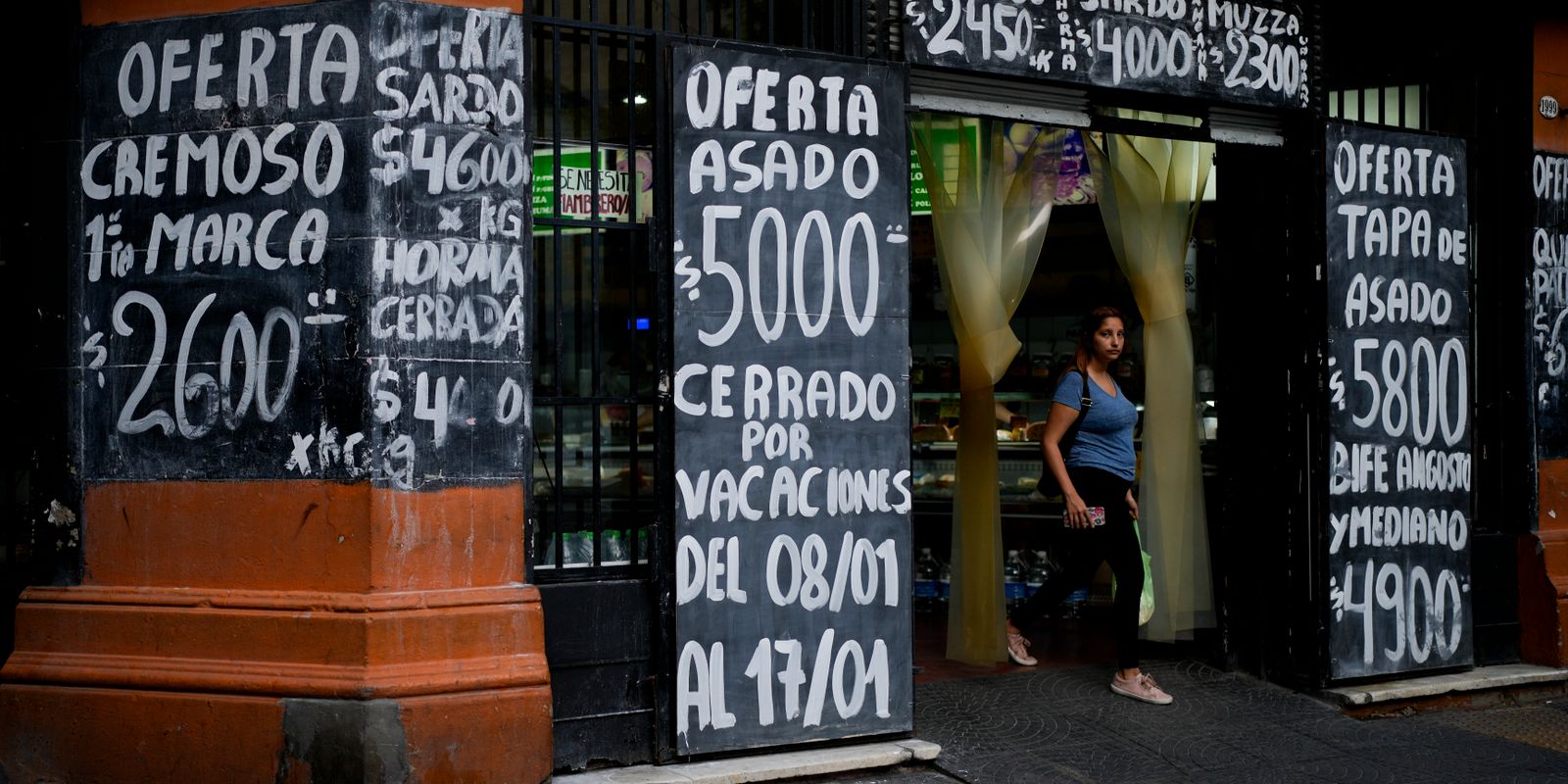 argentinas inflation under förra året: 211 procent