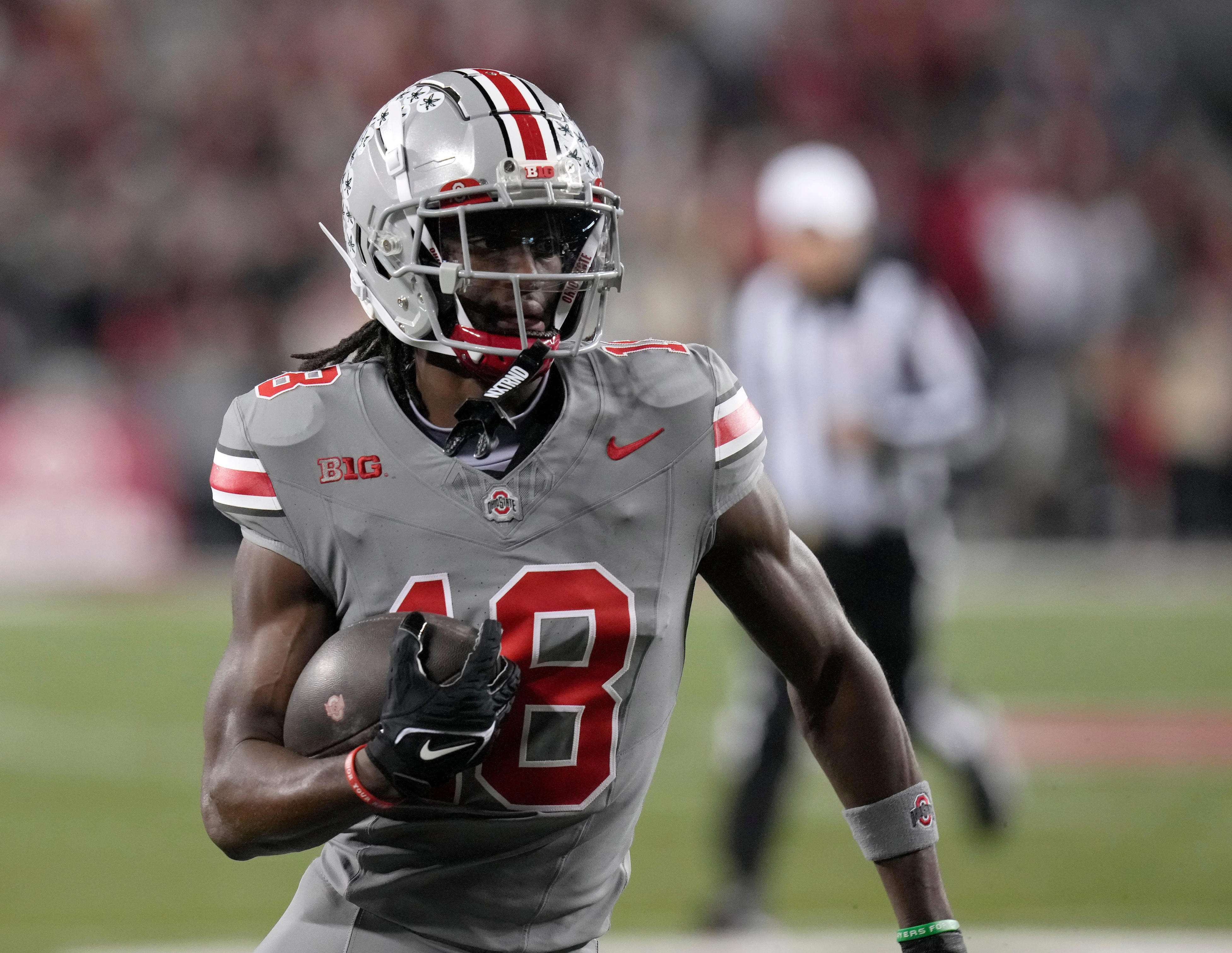 Ohio State's Marvin Harrison Jr Declares For The NFL Draft