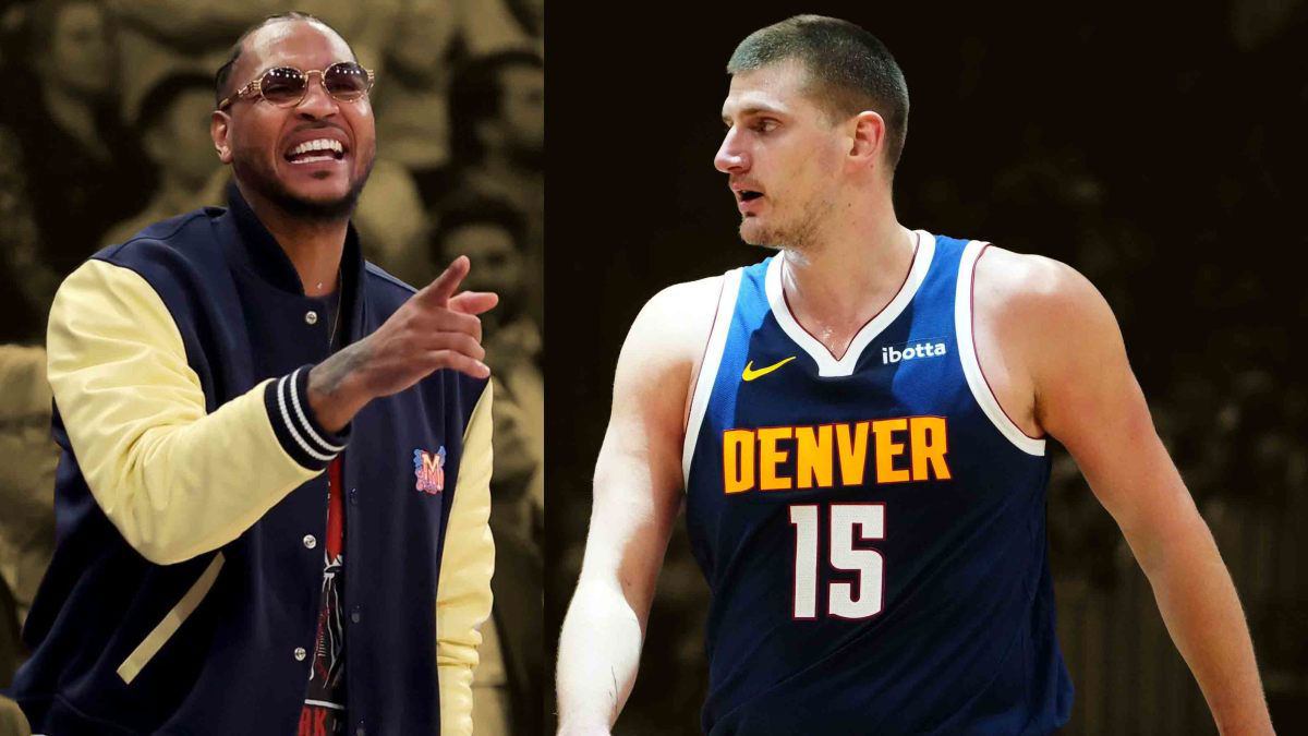 Carmelo Anthony says the Nuggets were petty in giving Nikola Jokic ...
