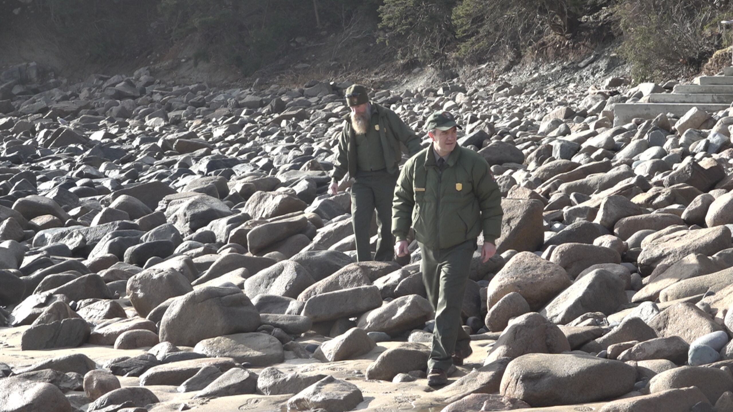 Acadia National Park Cleans Up After Recent Storm   AA1mPLVL.img