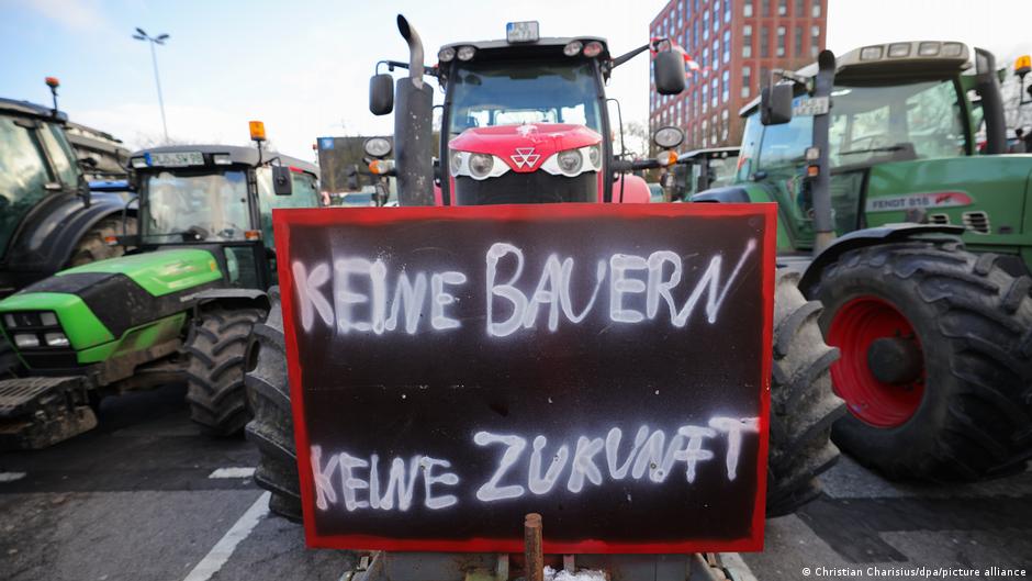 por que os fazendeiros alemães estão revoltados?