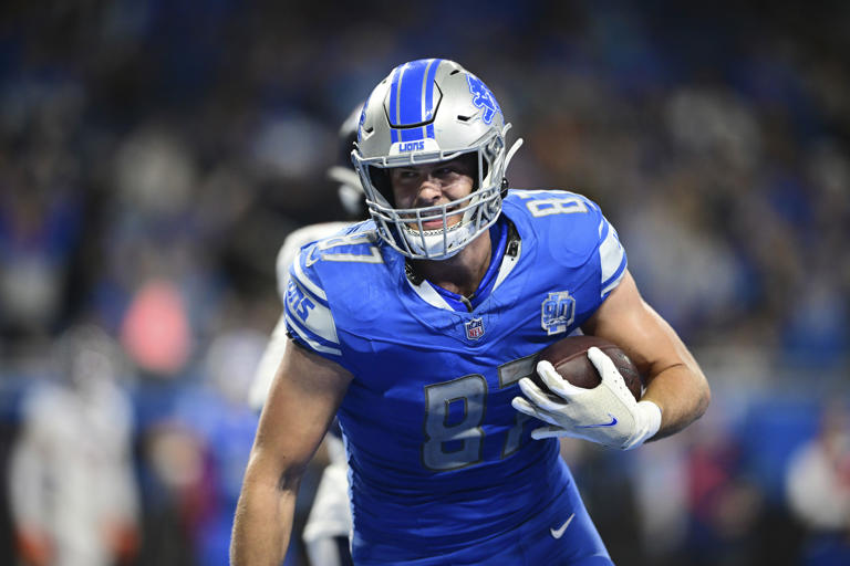 Lions Te Sam Laporta Surprisingly Returns To Practice Optimistic About Playing 3424