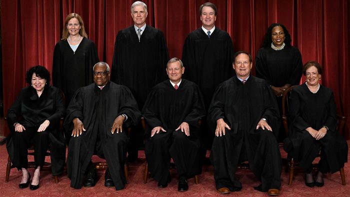 obama cheers biden judicial milestone as former adviser warns of trump 'maga court majority' on supreme court
