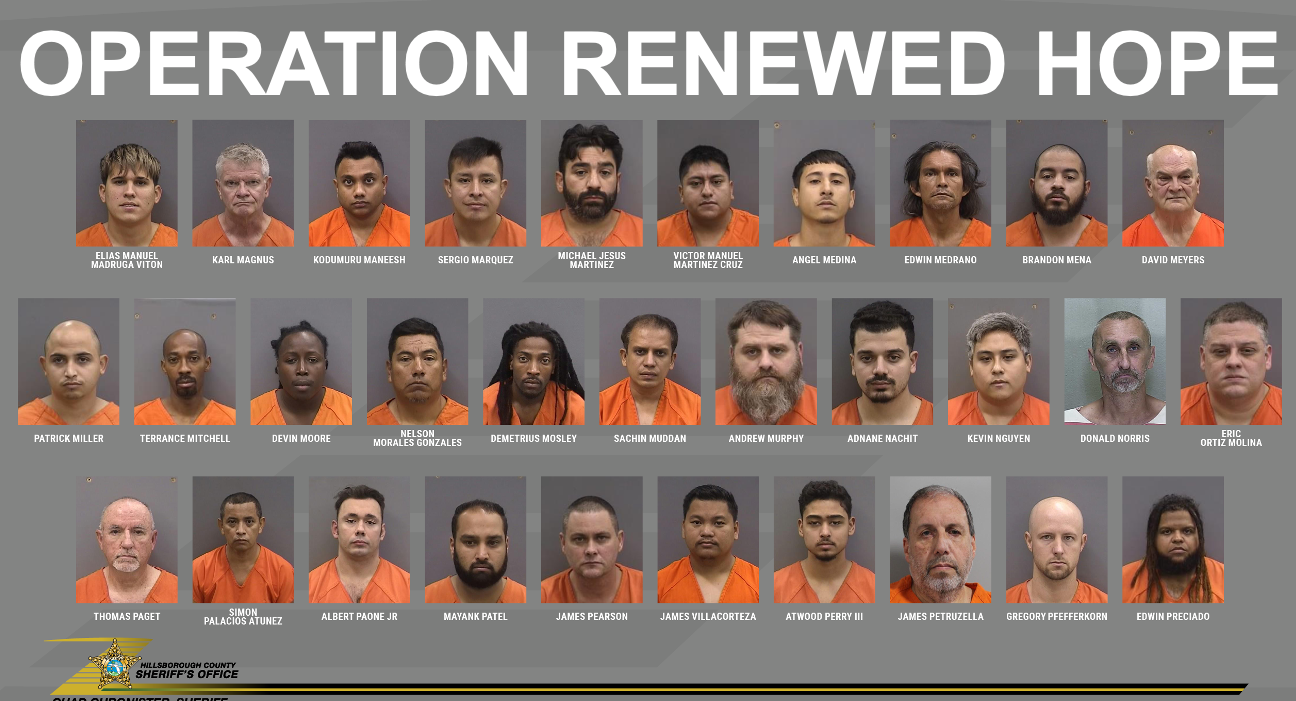 Teacher, Coach Among 123 Arrested In Human Trafficking Operation