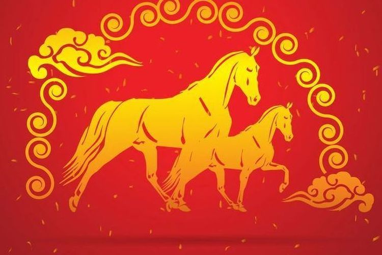 peruntungan shio kuda di tahun naga kayu imlek 2024, utamakan kesehatan dan waspada akan polemik cinta segitiga