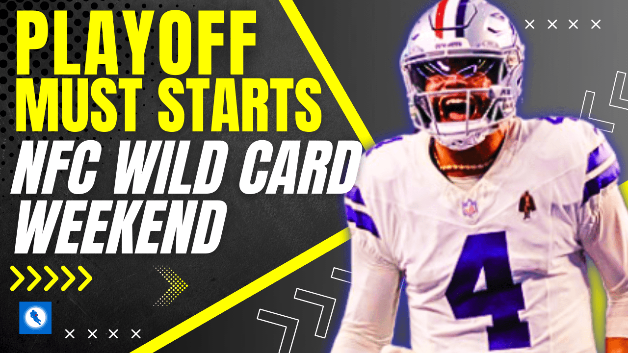 Wild Card Weekend Fantasy Football And NFL DFS Start/Sit Analysis: NFC ...