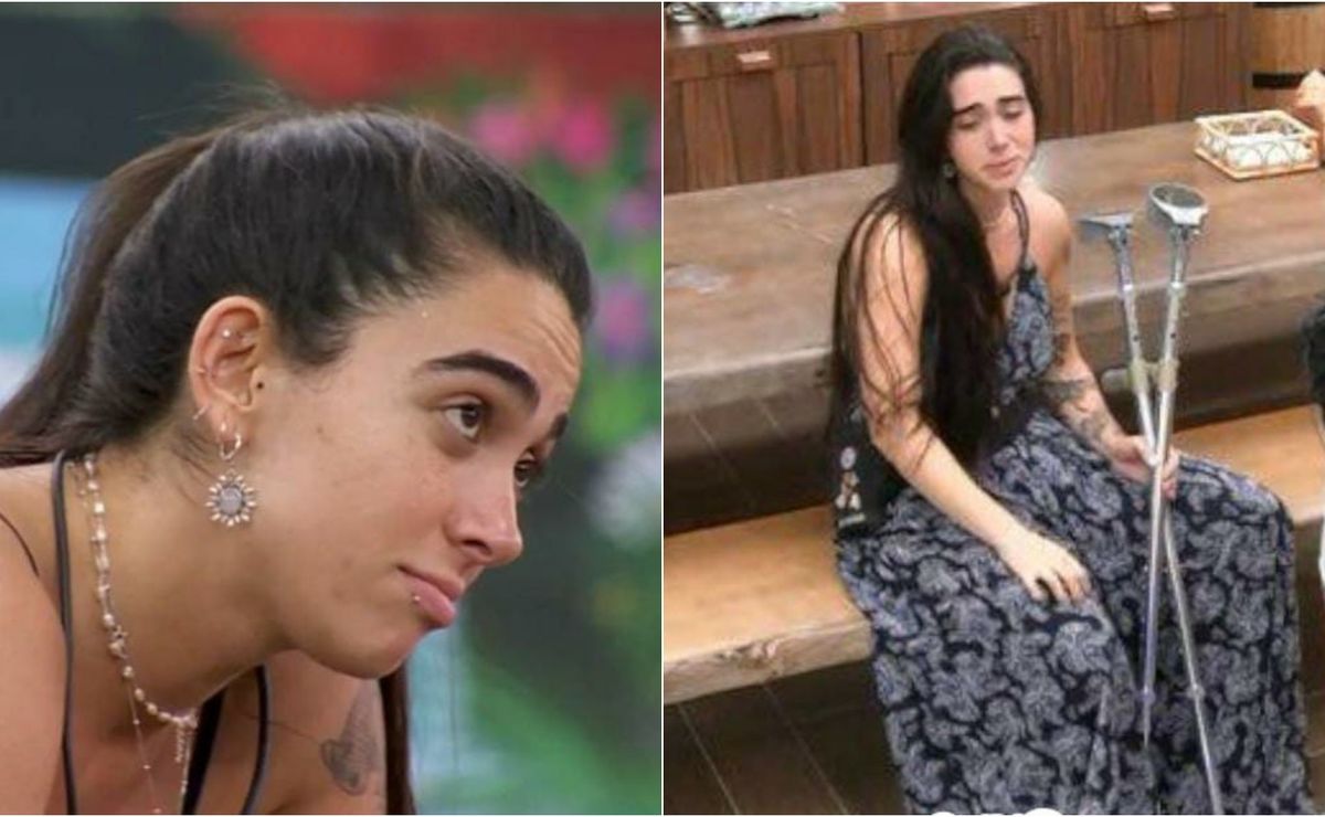 BBB 24: Giovanna Lima Quebra Um Dos Pés E Terá Que Usar Muletas Para Se ...