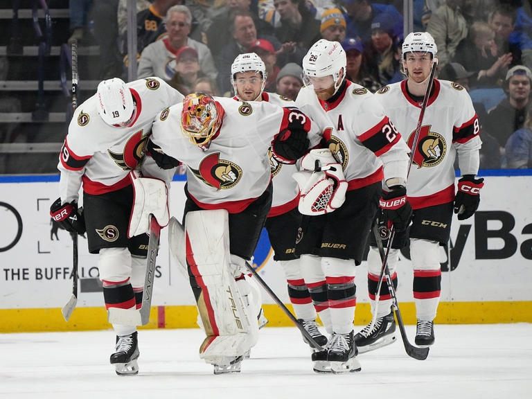 ROUGH ROAD: Ottawa Senators fight back, but lose goalie and game to ...