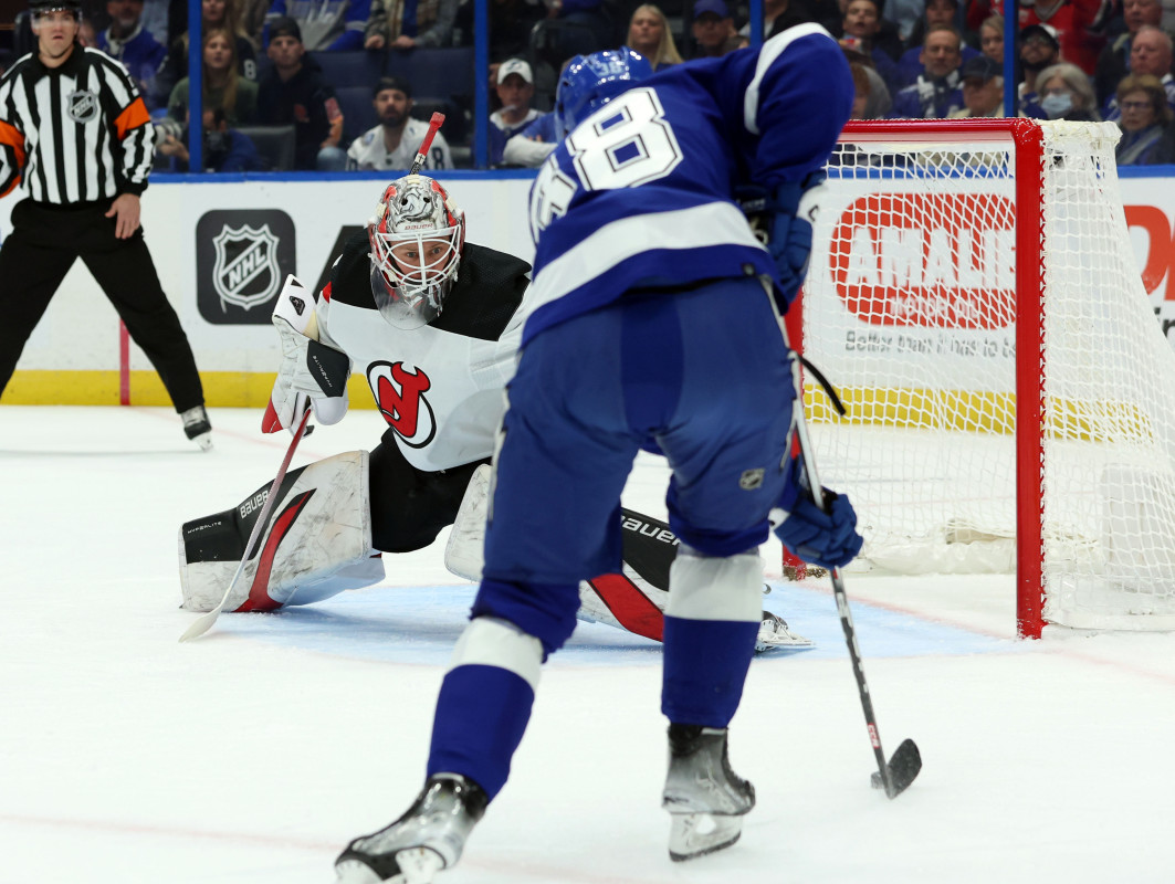 Devils Start Three-Game Road Trip With 4-3 Overtime Loss To Lightning